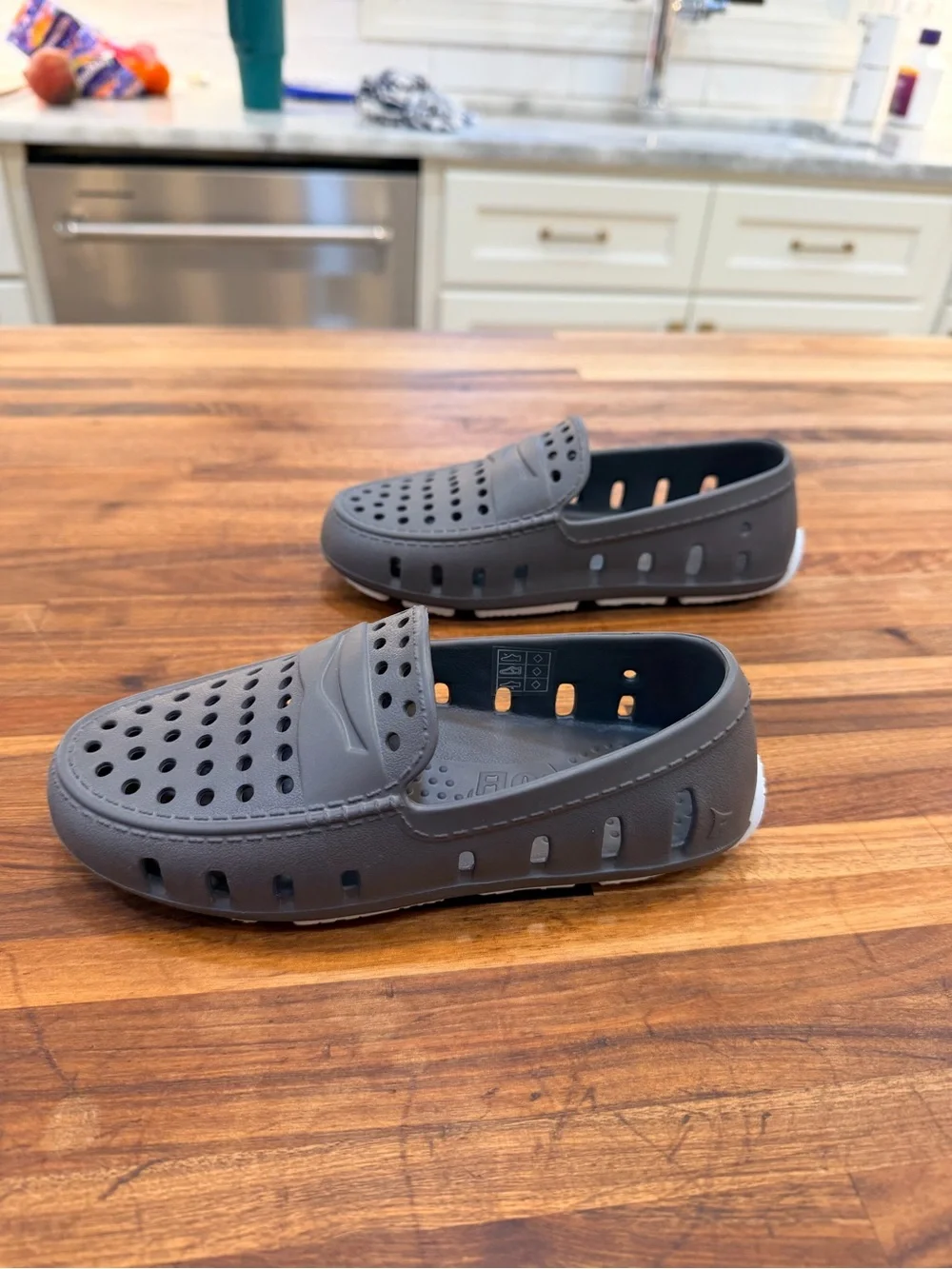 Floafers Prodigy Driver in Slate Gray / White - Size 13